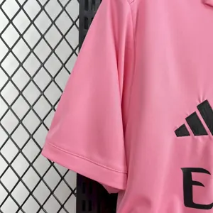 25-26 Real Madrid OG Pink Special Edition T-Shirt AAAAJersey Dropship Yupoo 2