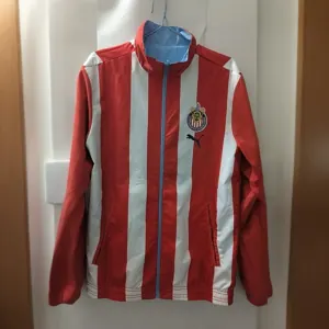 23-24 Chivas Guadalajara Both-Side Windbreaker Red&Blue Jackets Cheap Jersey Yupoo
