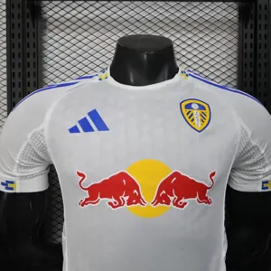 25-26 Leeds United Home Kit Football Player Version Shirt Apparels Sport AAAAJersey Yupoo 1