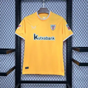 24-25 Athletic Bilbao Yellow Goalkeeper Kit Sport AAAAJersey Yupoo