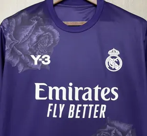 24-25 Real Madrid Y3 Purple Shirt Football AAAAJersey Yupoo 1
