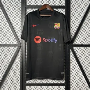 25-26 Barcelona Black Special Edition Shirt Soccer Uniform AAAAJersey Wholesale Yupoo