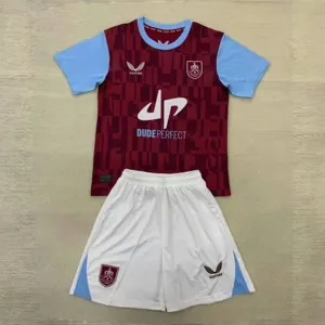 24-25 Burnley Home Kid Kits Youth Apparels Soccer AAAAJersey Yupoo