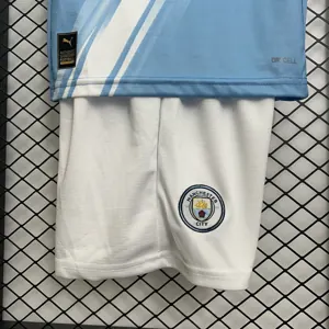 25-26 Manchester City Home Kid Kits Youth Apparels AAAAJersey Supply Yupoo 8