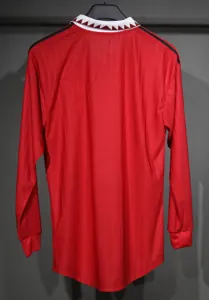22-23 Manchester United Home Retro Kit Vintage Player Version Long Shirt AAAAJersey Dropship Yu 10