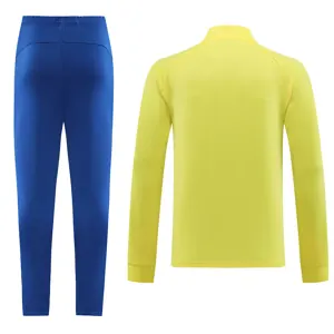23-24 Club America Long Sleeve Yellow Jacket Suits Soccer Jerseys Yupoo 2