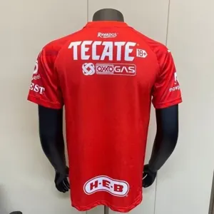 23-24 Rayados Monterrey Goalkeeper Red Kit Player Edition Shirt Soccer Jerseys Yupoo 1