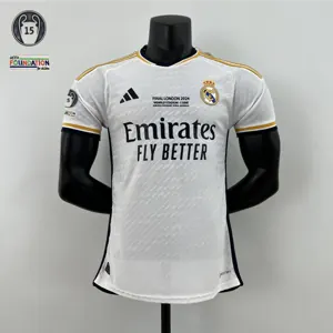 23-24 Real Madrid Home Kit UCL Championship Final All Version Soccer AAAAJerseys Yupoo 16