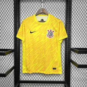 24-25 Corinthians Goalkeeper Yellow Kit Soccer Unifrom AAAAJersey Dropshiping Yupoo