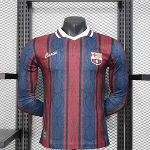 25-26 Barcelona 125th Anniversary Long Sleeve Player Version Shirt AAAAJersey Supply Yupoo