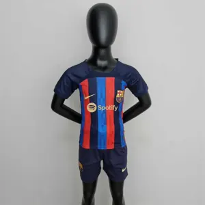 22-23 Barcelona home kids kit