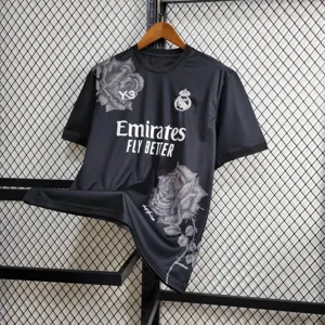 24-25 Real Madrid Y3 Black Kit Jersey Supplier Yupoo 1