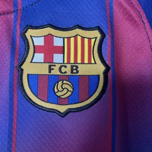 25-26 Barcelona Home Kid Kits Youth Apparels AAAAJersey Supply Yupoo 5