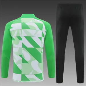 23-24 Atletico Madrid Long Sleeve Green Zipper Training Suits Jersey Supplier Yupoo 3