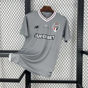 25-26 Sao Paulo Grey Day Kit Soccer T-Shirt AAAAJersey Supply Yupoo