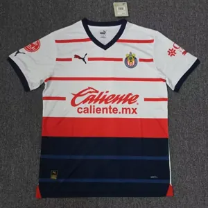 23-24 Chivas Guadalajara Away Kit White Cheap Jerseys Yupoo