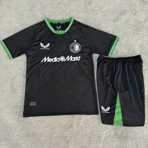 24-25 Feyenoord Away Kid Kits Youth Apparels Soccer AAAAJersey Yupoo