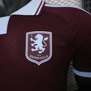 26-27 Aston Villa Home Mens Kit Player Version Soccer T-Shirt AAAAJersey Supply Yupoo 8 3