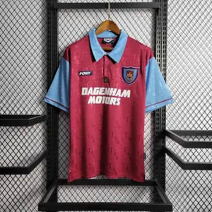 95-97 West Ham Home Retro Kit Vintage Shirt Sport AAAAJersey Yupoo