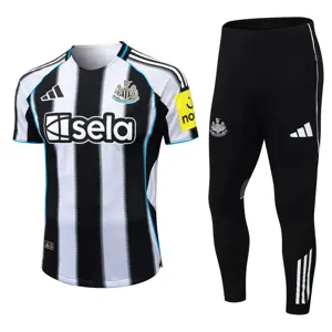 25-26 Newcastle United Home Player Version Training Kits Football Tracksuits
