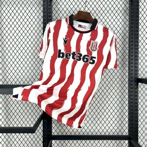 25-26 Stoke City Home Shirt Football Uniforms AAAAJersey Supply Yupoo