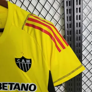 23-24 Atletico Mineiro Goalkeeper Yellow S-XXL Soccer Jerseys 4