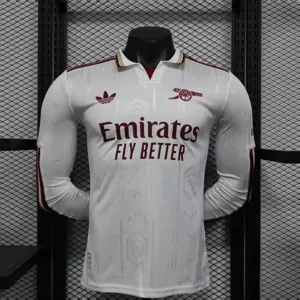 25-26 Arsenal Third Away Kit Player Version Long Sleeve Soccer Shirt AAAAJersey Dropship Yupoo