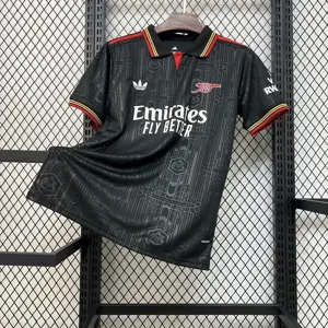 25-26 Arsenal Special Edition Black T-Shirt AAAAJersey Supply Yupoo