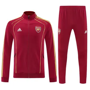25-26 Arsenal Long Sleeve Red Training Soccer Suit Yupoo