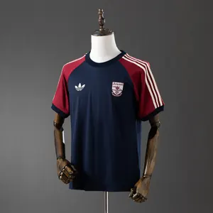 25-26 Arsenal Adidas Adicolor Classics Navy Cotton T-Shirt