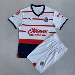 23-24 Chivas Guadalajara Kids Away Kits Soccer Jerseys Yupoo