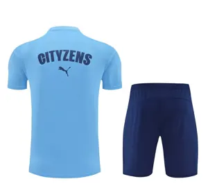 25-26 Manchester City Blue Training Kit Soccer AAAAJersey Yupoo S-2XL 2