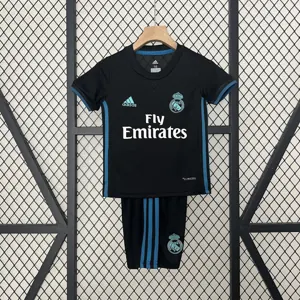 17-18 Real Madrid Away Retro Kid Kits Youth Apparels AAAAJersey Wholesale Yupoo