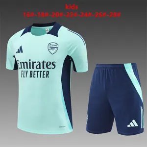 24-25 Arsenal Kids Training Soccer Jerseys Football Shirts