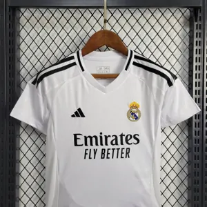 24-25 Real Madrid Home Kid Kits Youth Apparels AAAAJersey Wholesale Yupoo 6