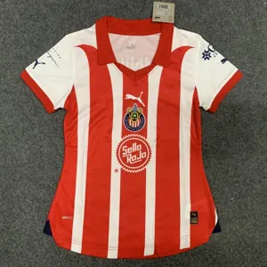 23-24 Chivas Guadalajara Women Shirt Home Kit Cheap Jerseys Yupoo