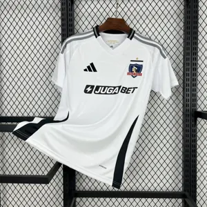 25-26 Colo Colo Home Shirt Football Apparels Soccer AAAAJersey Yupoo