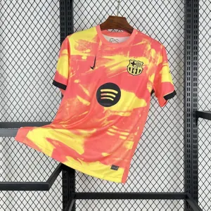 25-26 Barcelona Pink Special Edition Shirt Football Uniforms AAAAJersey Supplier Yupoo