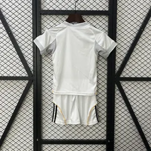 25-26 Real Madrid Home Kid Kits Youth Apparels AAAAJersey Dropship Yupoo 3