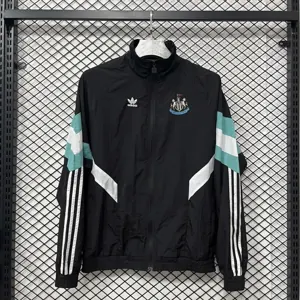 25-26 Newcastle United Black Windbreaker Jackets Yupoo