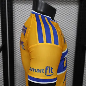 26-27 Tigres Mens Home Kit Player Version Football T-Shirt AAAAJersey Supply Yupoo 9 9