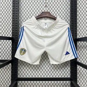 25-26 Leeds United Home Shorts Football Trousers AAAAJersey Supply Yupoo
