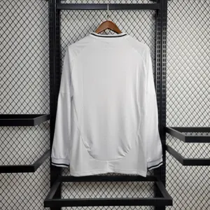24-25 Real Madrid Home Long Sleeve Kit Football Apparels AAAAJersey Wholesale Yupoo 3