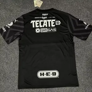 23-24 Rayados Monterrey Goalkeeper Black Kit Soccer Jerseys Yupoo 1
