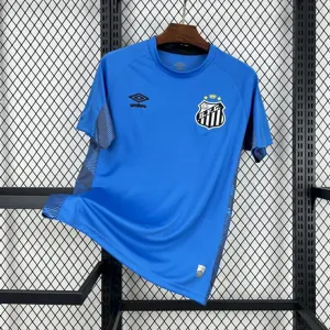25-26 Santos Blue Goalkeeper Kit Football T-Shirt AAAAJersey Supply Yupoo