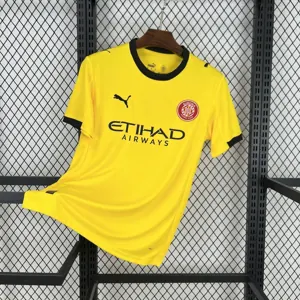 25-26 Girona Away T-Shirt Football Apparels Soccer AAAAJersey Yupoo