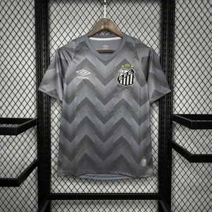 24-25 Santos Training Grey Kit Soccer Apparel AAAAJerseys Dropshipping Yupoo