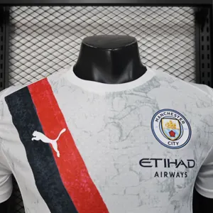 25-26 Manchester City Away Kit Player Version Shirt AAAAJersey Supply Yupoo 2
