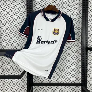 99-01 West Ham Away Retro Kit Vintage Shirt AAAAJersey Supplier Yupoo