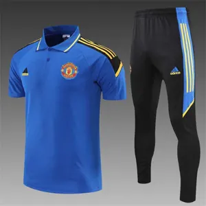 Manchester United Polo color blue